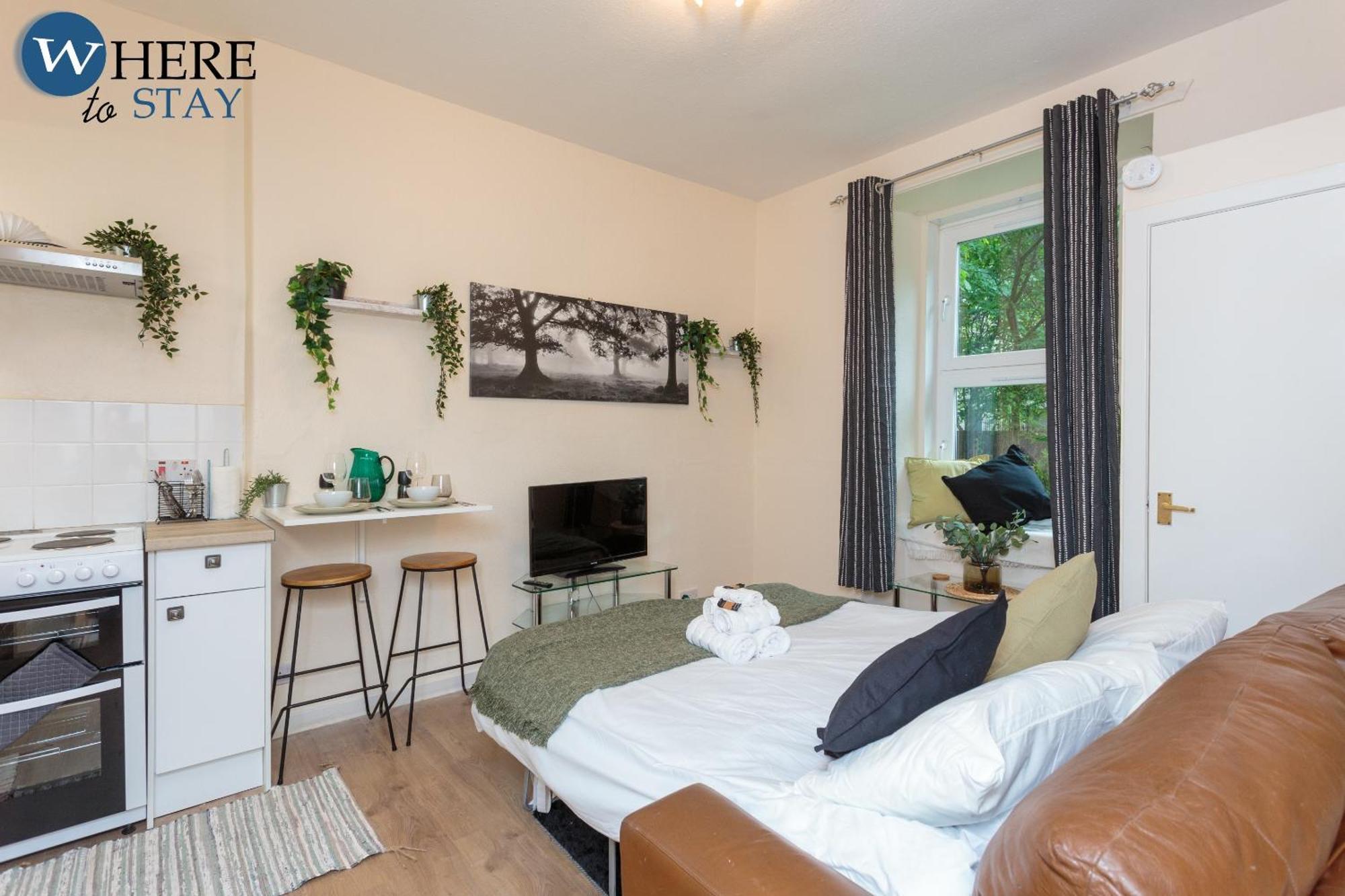 Cosy 1 Bed Flat Near City Centre Apartment Edinburgh Room photo